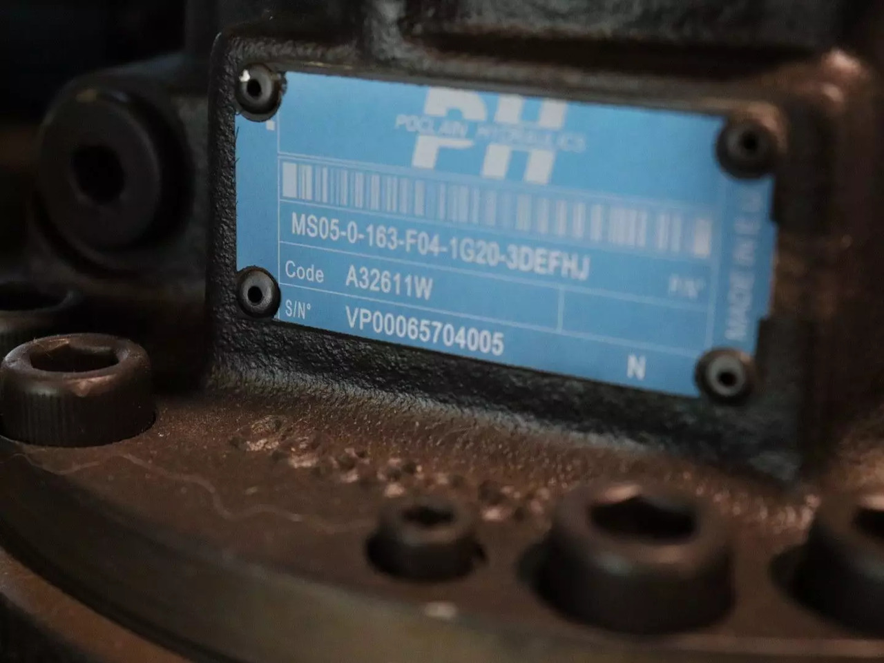 POCLAIN MS05-2-163-F04-1G20-3DEFHJ - Motor hidráulico para Maquinaria de construcción: foto 2 POCLAIN MS05-2-163-F04-1G20-3DEFHJ - Motor hidráulico para Maquinaria de construcción: foto 2