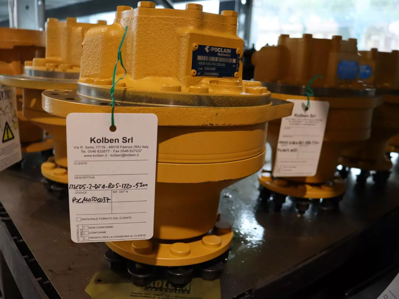 Motor hidráulico para Equipo de manutención nuevo Poclain MSE05-2-DE4-R05-1220-5J00: foto 1