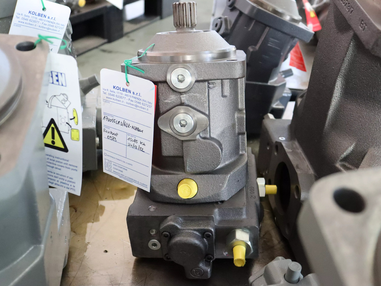 REXROTH A7VO55LRD/63R-NZB01 - Bomba hidráulica para Maquinaria de construcción: foto 2 REXROTH A7VO55LRD/63R-NZB01 - Bomba hidráulica para Maquinaria de construcción: foto 2