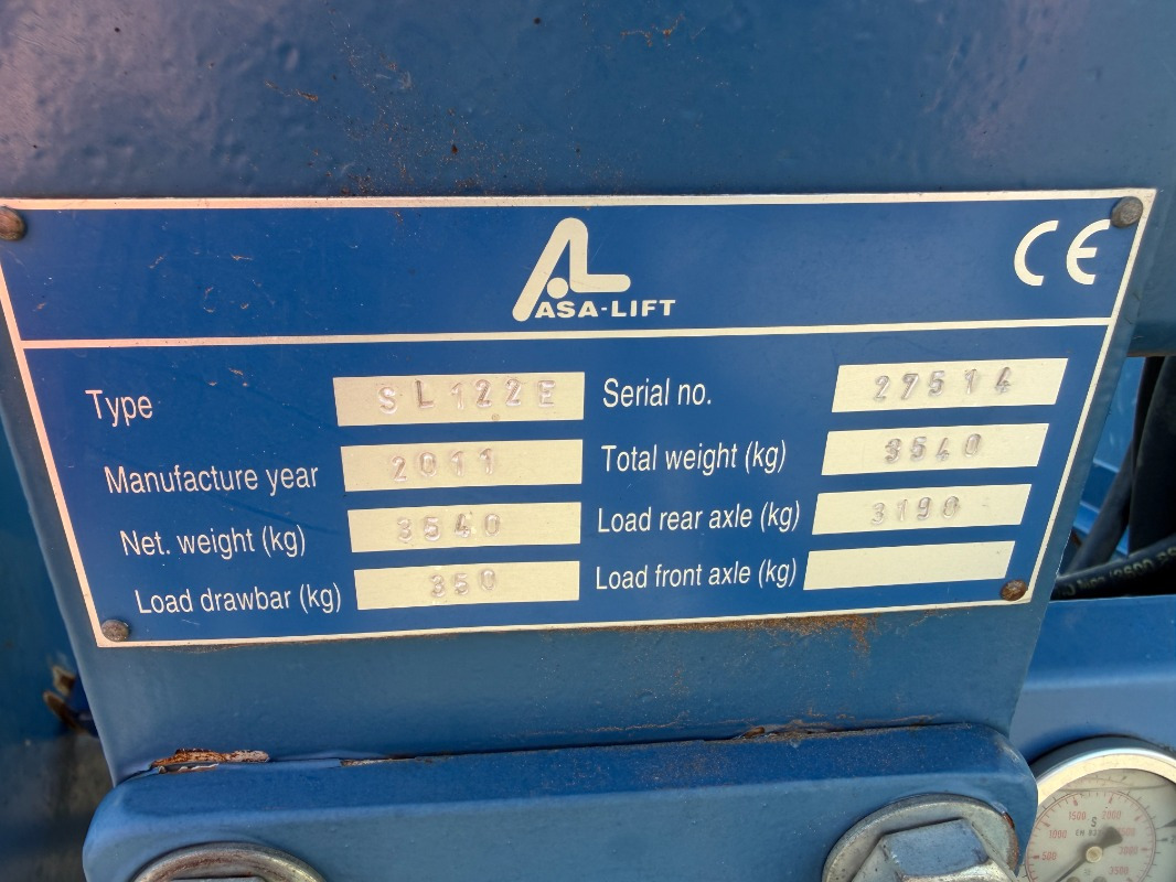 ASA-Lift SL-122 ES - Equipo para trabajo del suelo: foto 2 ASA-Lift SL-122 ES - Equipo para trabajo del suelo: foto 2