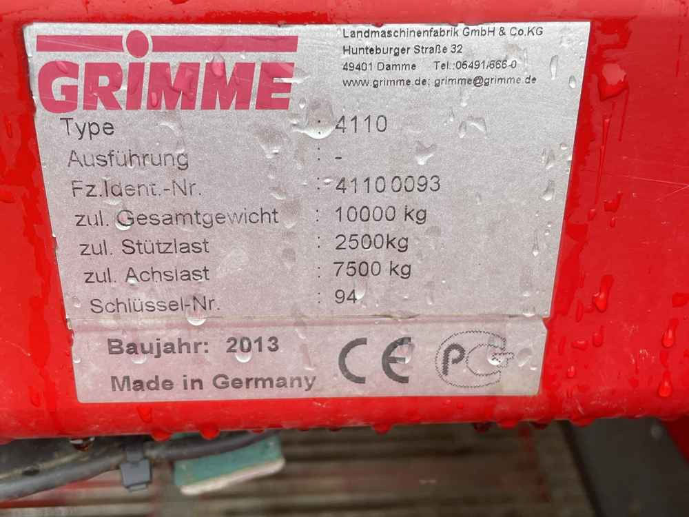 Grimme SE 260-UB - Cosechadora: foto 2 Grimme SE 260-UB - Cosechadora: foto 2