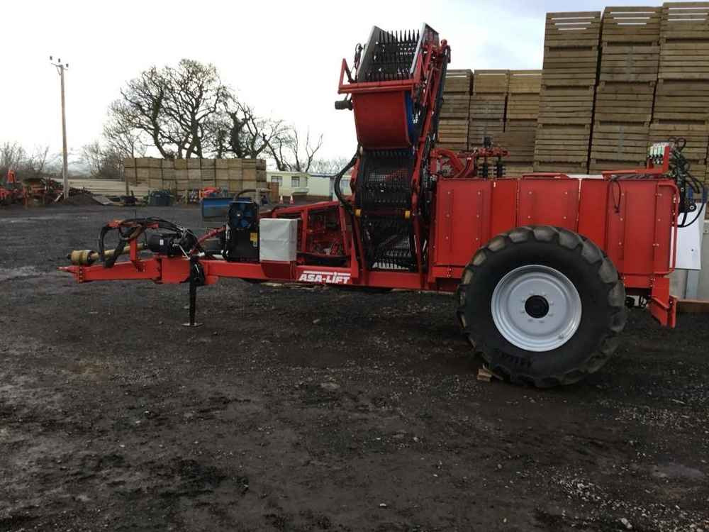 Vendimiadora ASA-Lift ASA-Lift TK1000E Single Row Trailed Cabbage Harvester: foto 18