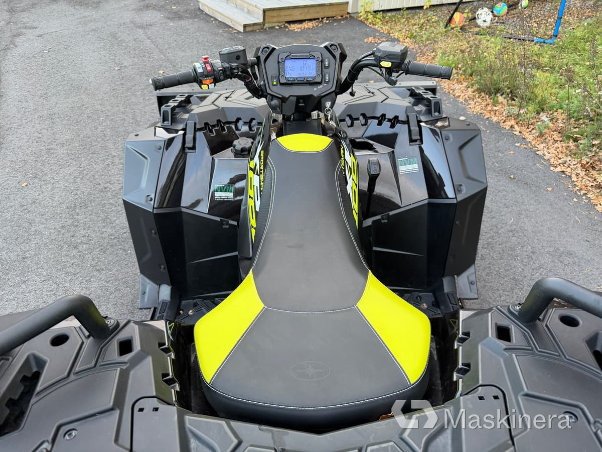 Cuadrimoto ATV Polaris Sportsman XP 1000 S med snöblad: foto 14