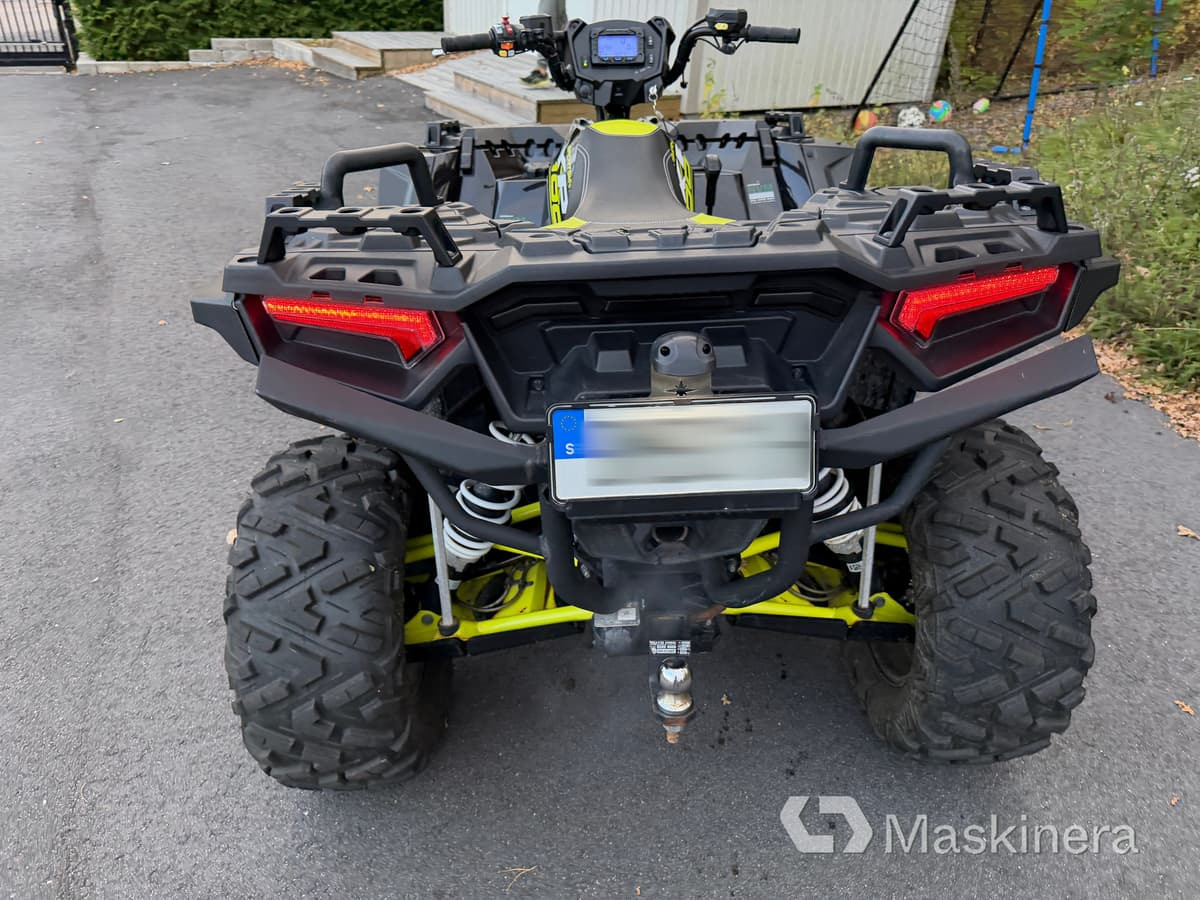 Cuadrimoto ATV Polaris Sportsman XP 1000 S med snöblad: foto 6