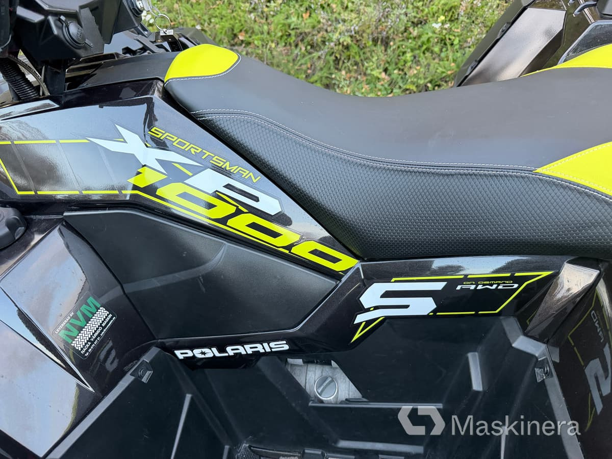 Cuadrimoto ATV Polaris Sportsman XP 1000 S med snöblad: foto 24