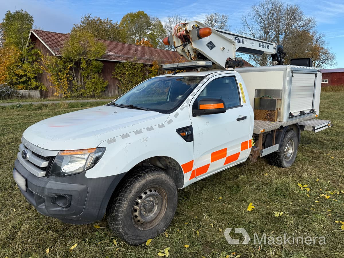 Arbetsbil Ford Ranger med Versalift - Furgón: foto 1 Arbetsbil Ford Ranger med Versalift - Furgón: foto 1