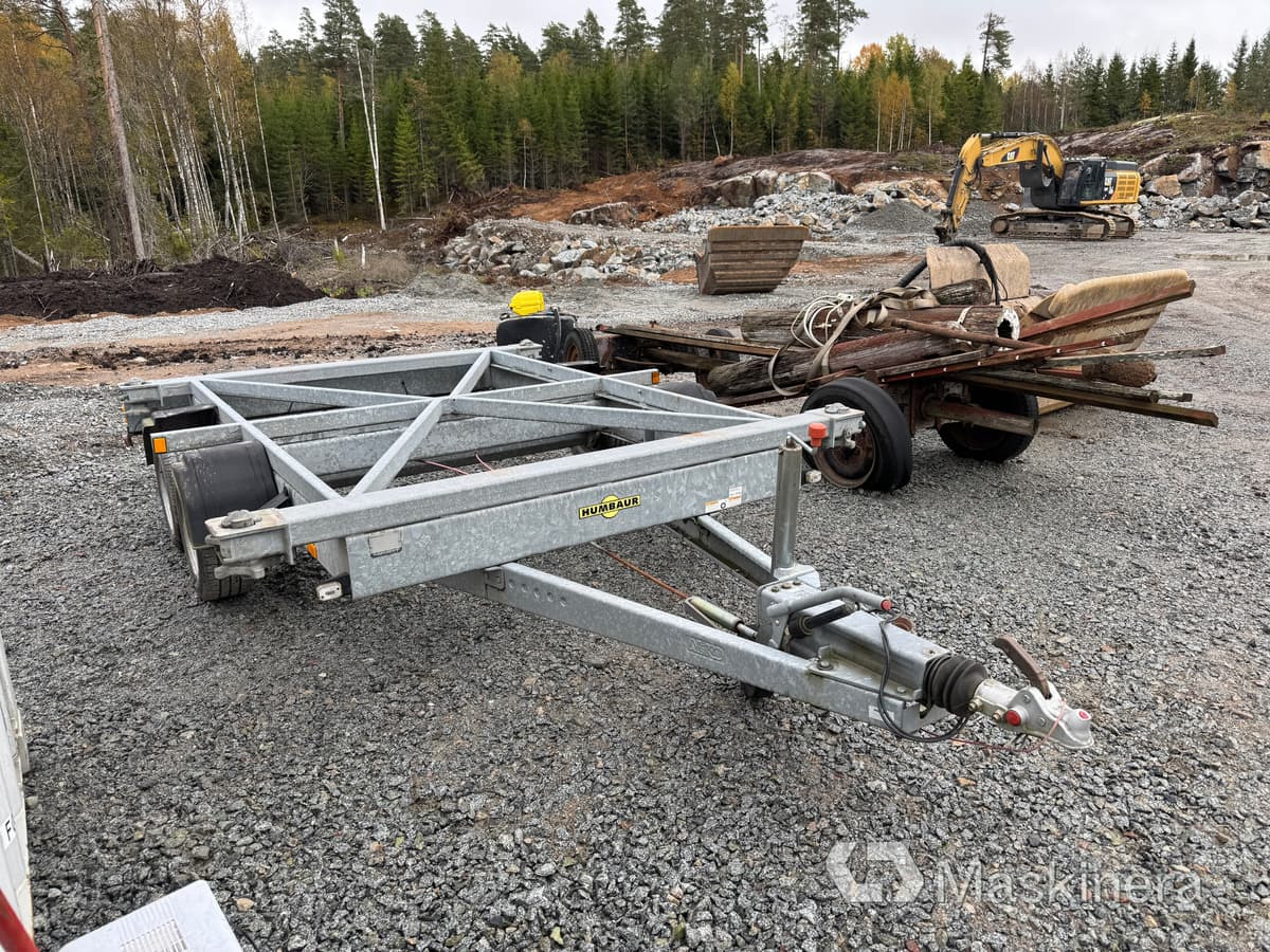 Containersläp Humbaur CON 3,5 ton - Remolque portacontenedore/ Intercambiable: foto 3 Containersläp Humbaur CON 3,5 ton - Remolque portacontenedore/ Intercambiable: foto 3