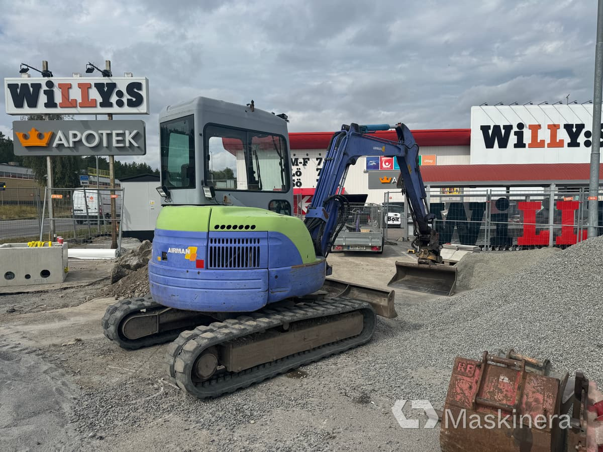 Grävmaskin Airman AX50U - Excavadora de cadenas: foto 5 Grävmaskin Airman AX50U - Excavadora de cadenas: foto 5