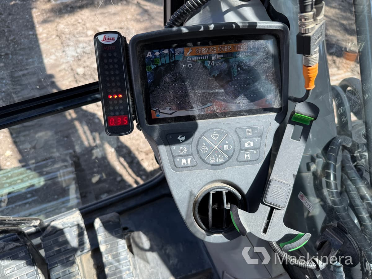 Excavadora de cadenas Grävmaskin Case CX245D SR: foto 48