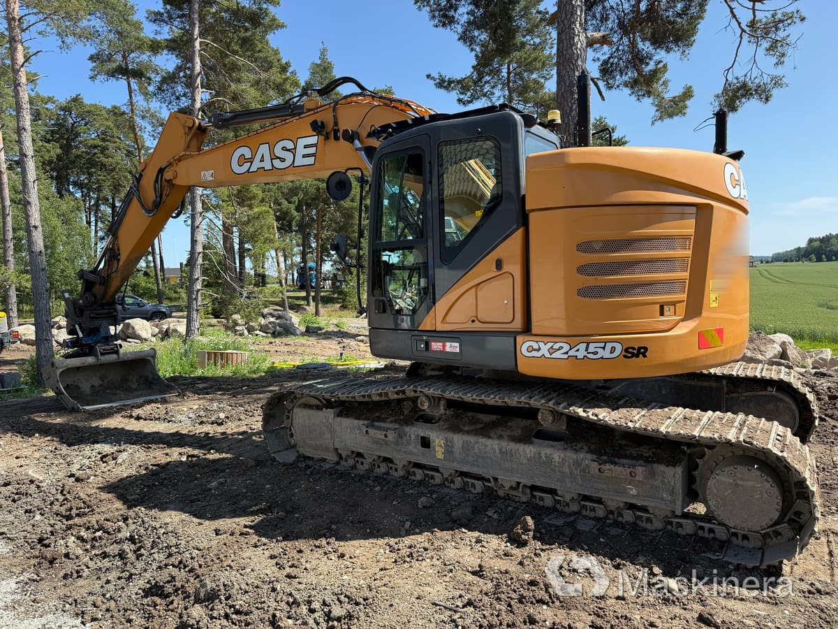 Excavadora de cadenas Grävmaskin Case CX245D SR: foto 10
