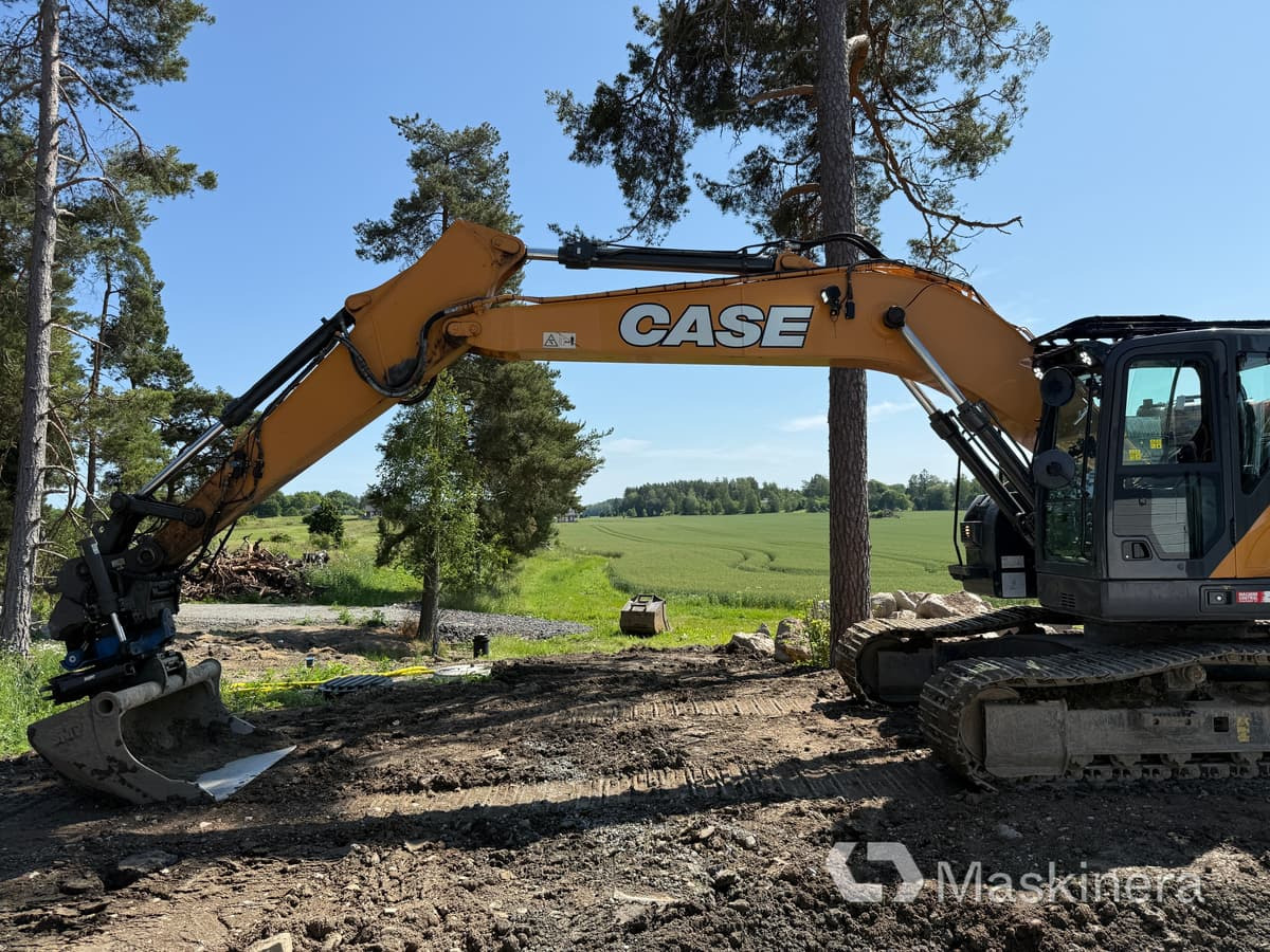 Excavadora de cadenas Grävmaskin Case CX245D SR: foto 12