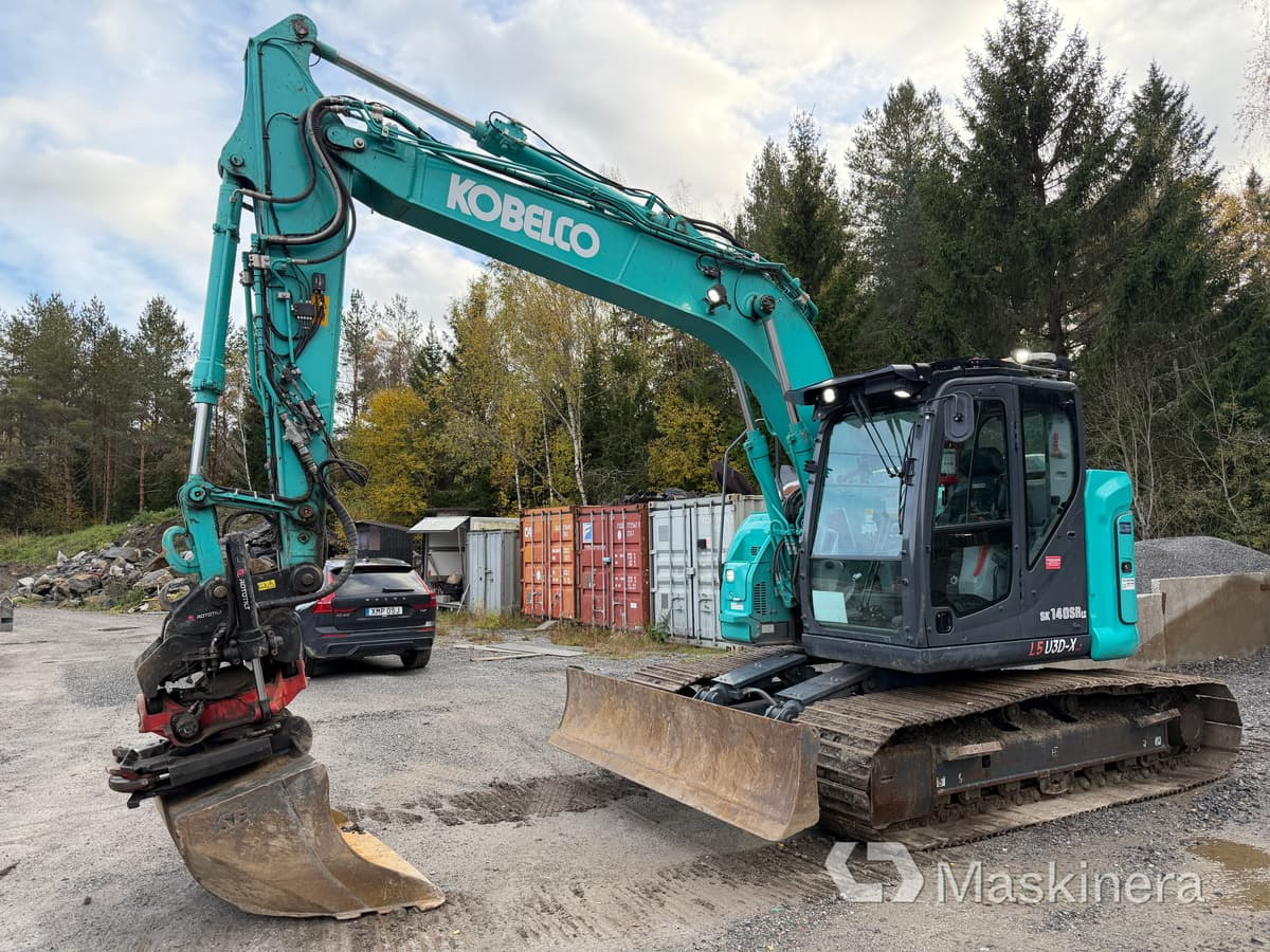 Grävmaskin Kobelco SK140SRLC-7 - Excavadora de cadenas: foto 1 Grävmaskin Kobelco SK140SRLC-7 - Excavadora de cadenas: foto 1