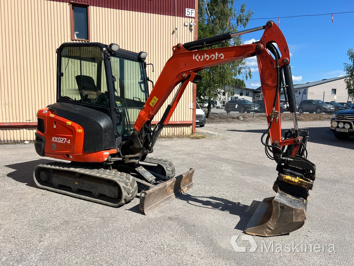 Grävmaskin Kubota KX027-4 - Excavadora de cadenas: foto 3 Grävmaskin Kubota KX027-4 - Excavadora de cadenas: foto 3