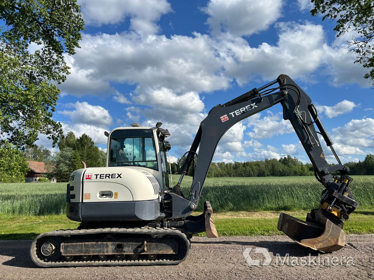 Grävmaskin Terex TC75 - Excavadora de cadenas: foto 4 Grävmaskin Terex TC75 - Excavadora de cadenas: foto 4