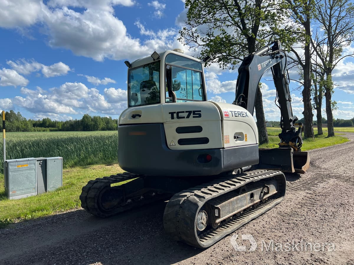 Grävmaskin Terex TC75 - Excavadora de cadenas: foto 5 Grävmaskin Terex TC75 - Excavadora de cadenas: foto 5