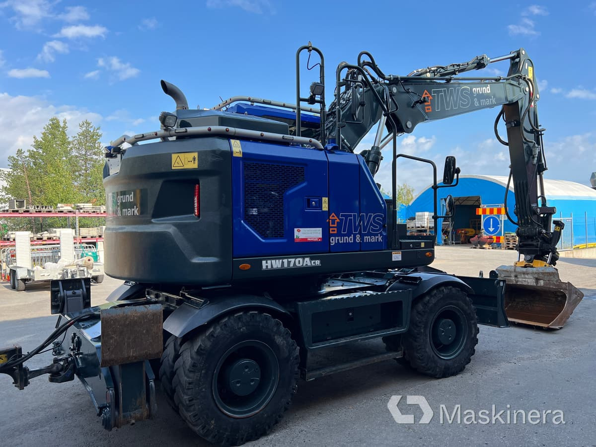 Hjulgrävare Hyundai HW170A CR med tillbehör - Excavadora de cadenas: foto 5 Hjulgrävare Hyundai HW170A CR med tillbehör - Excavadora de cadenas: foto 5