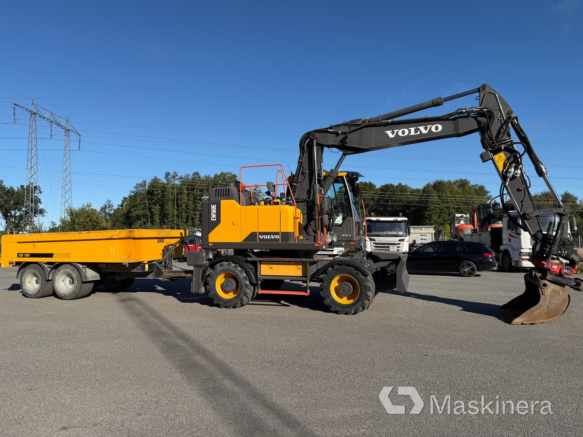 Hjulgrävare Volvo EW160E med tillbehör - Excavadora de cadenas: foto 4 Hjulgrävare Volvo EW160E med tillbehör - Excavadora de cadenas: foto 4