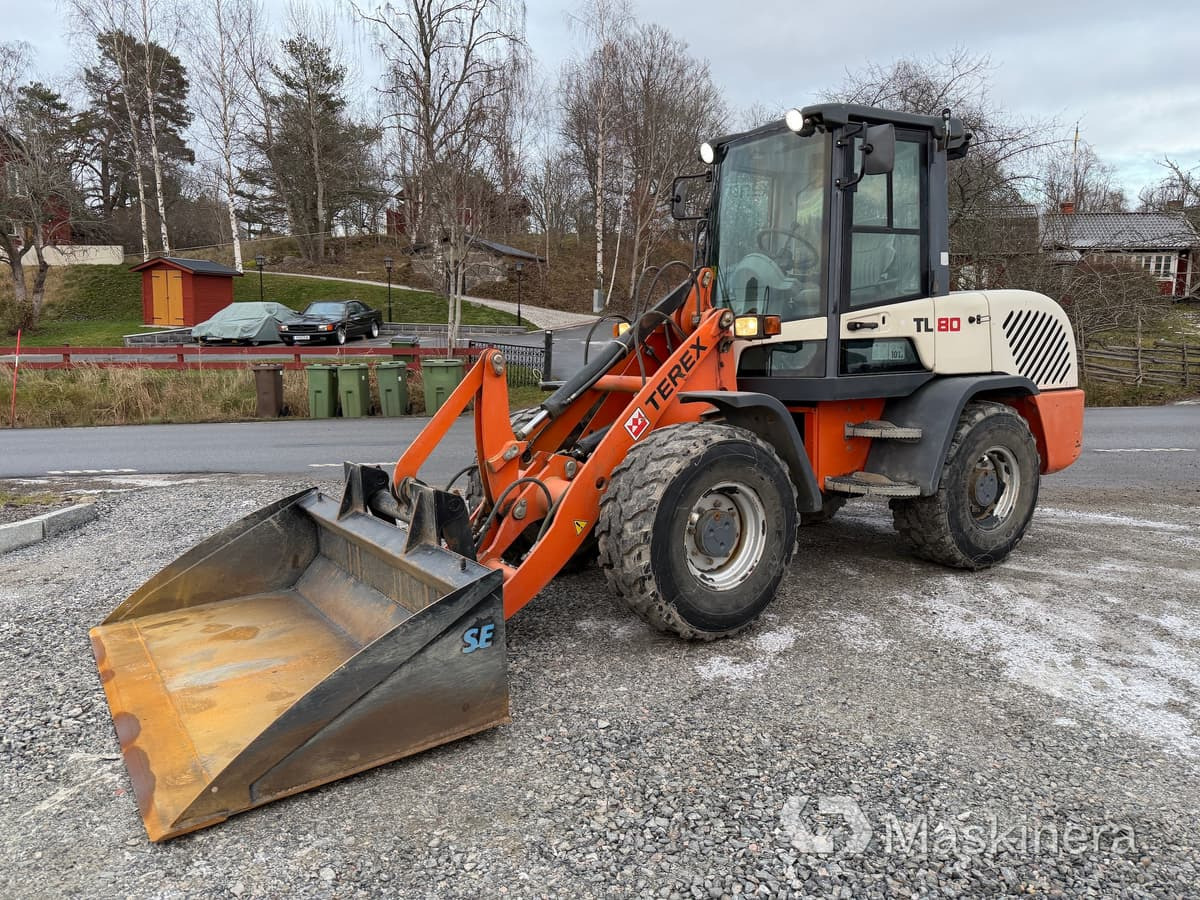 Hjullastare Terex TL80 med tillbehör - Cargadora de ruedas: foto 1 Hjullastare Terex TL80 med tillbehör - Cargadora de ruedas: foto 1