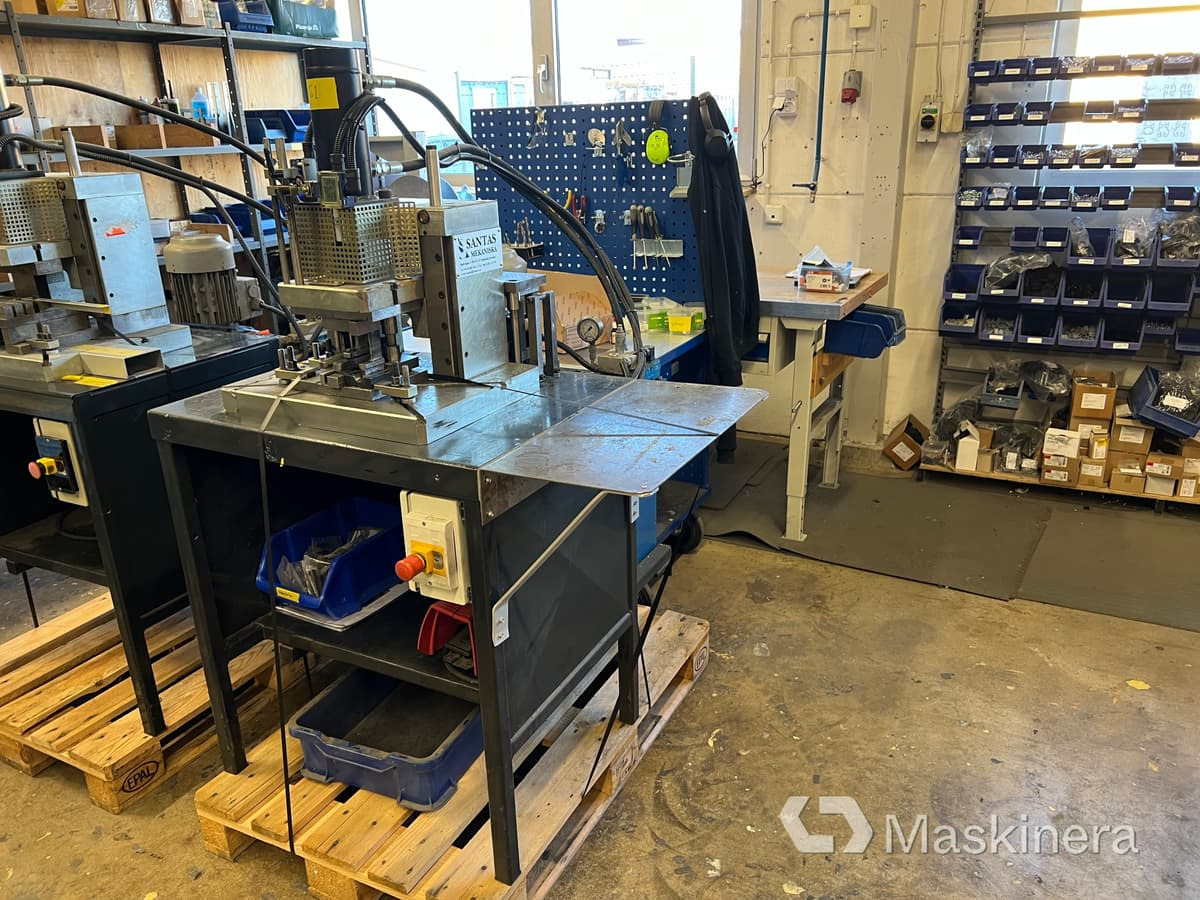 Hydraulisk press Santas Mekaniska DS88 - Máquina para metal: foto 2 Hydraulisk press Santas Mekaniska DS88 - Máquina para metal: foto 2