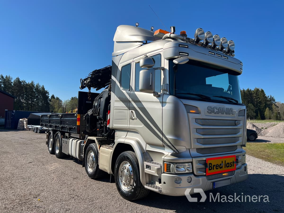 Kranväxlare Scania R450 Fassi F660RA.2.26 med jibb - Camión multibasculante, Camión grúa: foto 3 Kranväxlare Scania R450 Fassi F660RA.2.26 med jibb - Camión multibasculante, Camión grúa: foto 3