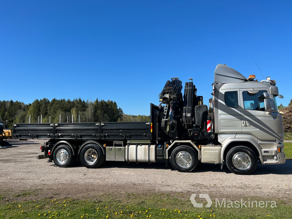 Kranväxlare Scania R450 Fassi F660RA.2.26 med jibb - Camión multibasculante, Camión grúa: foto 4 Kranväxlare Scania R450 Fassi F660RA.2.26 med jibb - Camión multibasculante, Camión grúa: foto 4