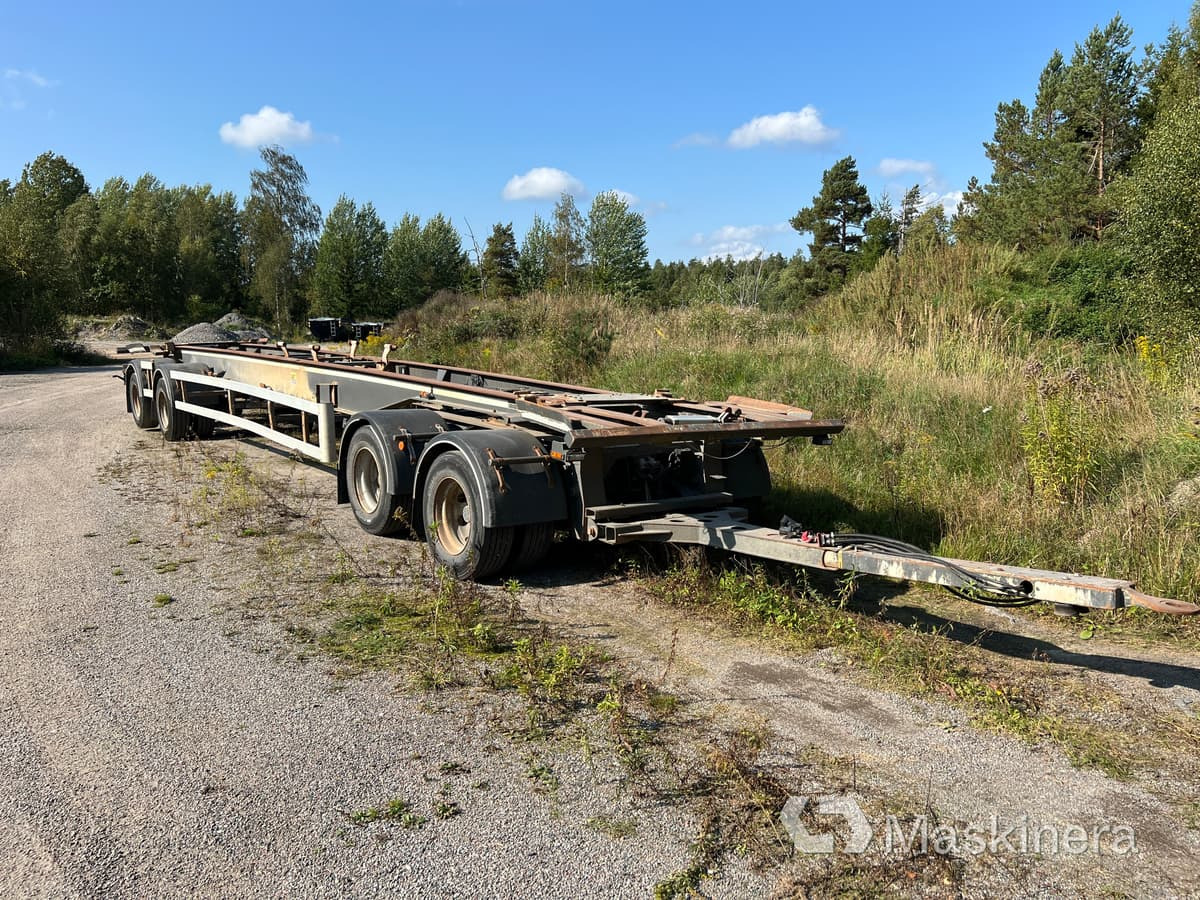 Lastväxlarsläp Cmt PT 12-20 - Remolque multilift/ Portacontenedores de cadenas: foto 1 Lastväxlarsläp Cmt PT 12-20 - Remolque multilift/ Portacontenedores de cadenas: foto 1