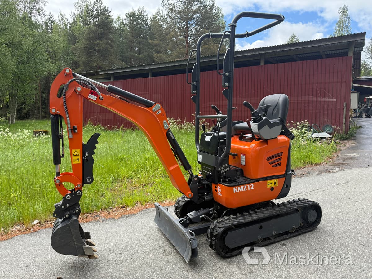 Minigrävare KIMA KMZ12 med tillbehör - Excavadora de cadenas: foto 1 Minigrävare KIMA KMZ12 med tillbehör - Excavadora de cadenas: foto 1