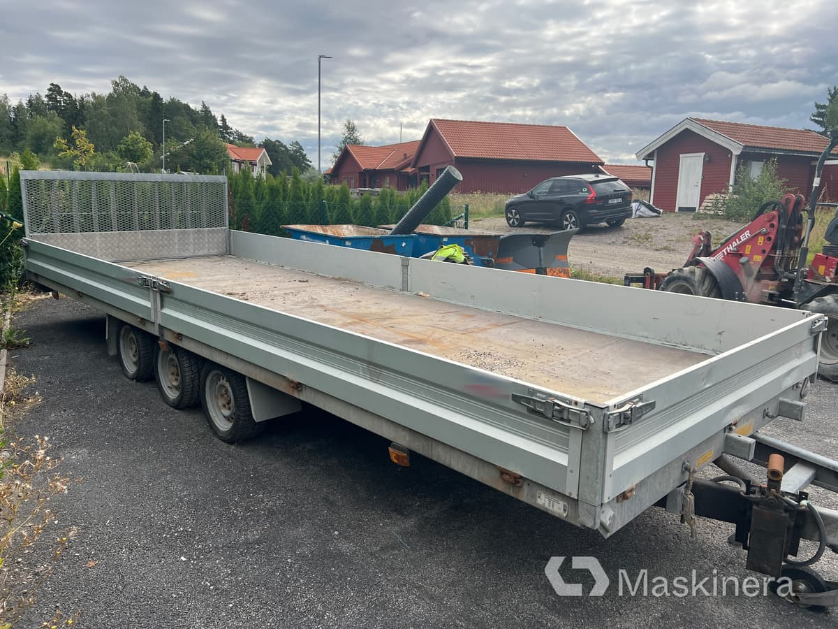Multisläp De Forenede Trailerfabri 3500 U6 - Remolque plataforma/ Caja abierta: foto 4 Multisläp De Forenede Trailerfabri 3500 U6 - Remolque plataforma/ Caja abierta: foto 4