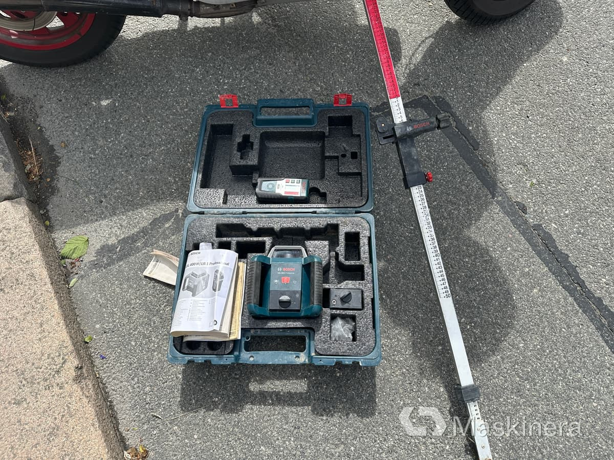 Rotationslaser Bosch GRL 400 H Professional med stativ - Equipo de construcción: foto 1 Rotationslaser Bosch GRL 400 H Professional med stativ - Equipo de construcción: foto 1
