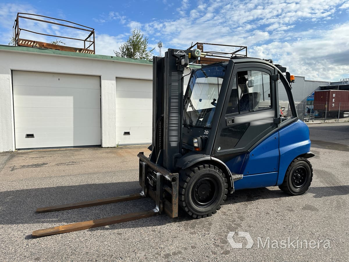Carretilla elevadora diésel Truck Linde H50D Triplex: foto 1
