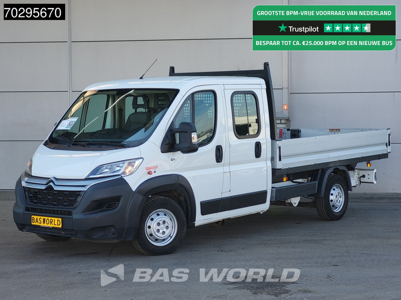 Citroën Jumper 140PK Open Laadbak Dubbele Cabine Euro6 Pritsche Pickup Open Box - Furgoneta caja abierta: foto 1 Citroën Jumper 140PK Open Laadbak Dubbele Cabine Euro6 Pritsche Pickup Open Box - Furgoneta caja abierta: foto 1