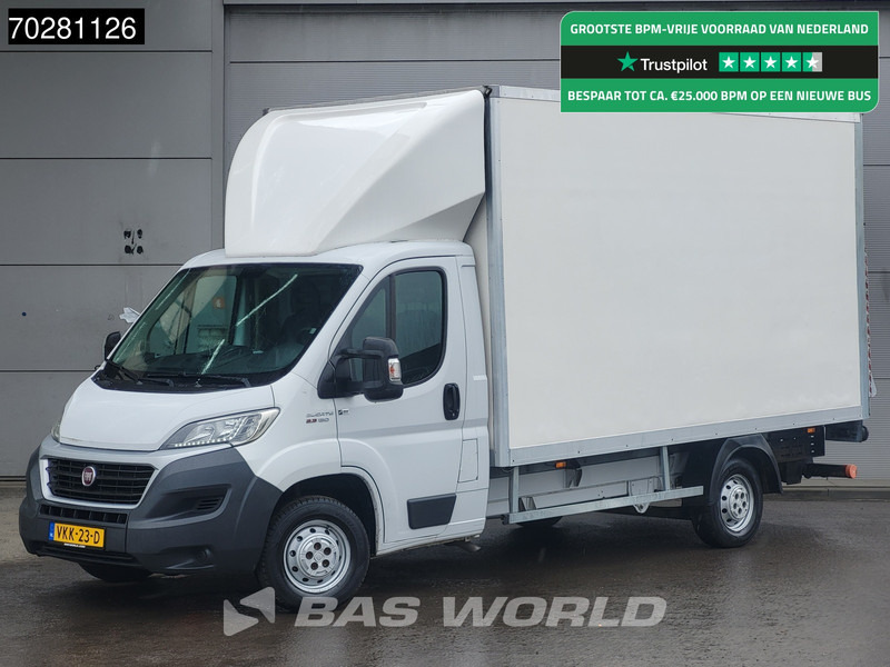 Fiat Ducato 130pk Euro6 Laadklep Bakwagen Zijdeur Airco Cruise Meubelbak Koffer 20m3 Airco Cruise control - Furgoneta caja cerrada: foto 1 Fiat Ducato 130pk Euro6 Laadklep Bakwagen Zijdeur Airco Cruise Meubelbak Koffer 20m3 Airco Cruise control - Furgoneta caja cerrada: foto 1