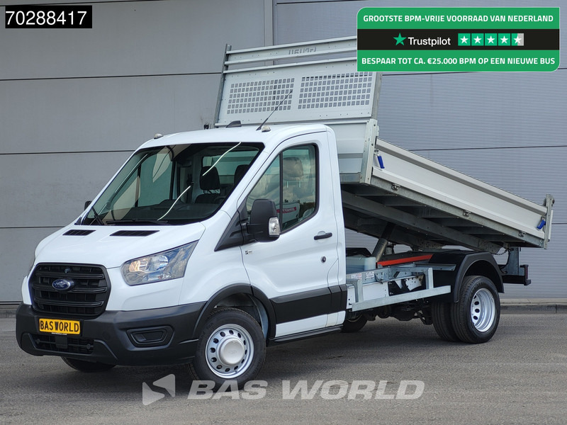 Ford Transit 130pk Kipper Dubbellucht Trekhaak Euro6 Kipper Tipper Benne 2m3 - Furgoneta basculante: foto 1 Ford Transit 130pk Kipper Dubbellucht Trekhaak Euro6 Kipper Tipper Benne 2m3 - Furgoneta basculante: foto 1