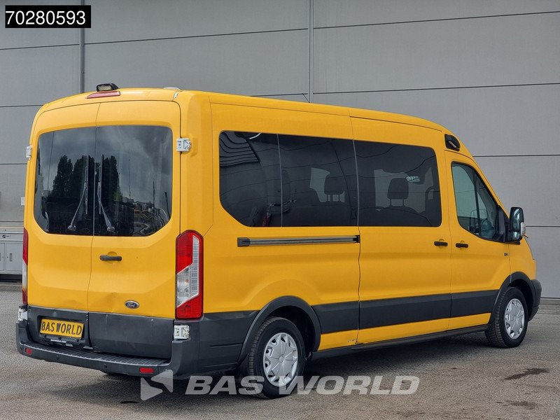 Minibús, Furgoneta de pasajeros Ford Transit 130pk Personenvervoer Luchtvering Taxi L3H2 Ramp Airco Cruise Parkeersensoren Euro6 Kombi Tourer 11m3 Airco Cruise control: foto 8
