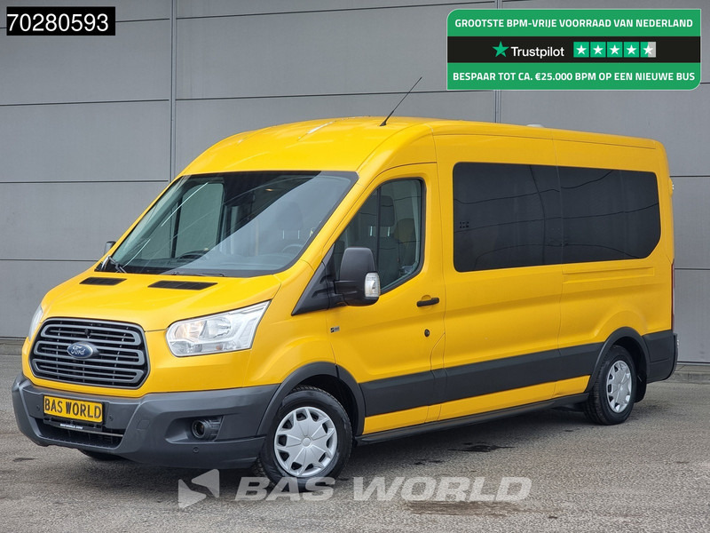 Ford Transit 130pk Personenvervoer Luchtvering Taxi L3H2 Ramp Airco Cruise Parkeersensoren Euro6 Kombi Tourer 11m3 Airco Cruise control - Minibús, Furgoneta de pasajeros: foto 1 Ford Transit 130pk Personenvervoer Luchtvering Taxi L3H2 Ramp Airco Cruise Parkeersensoren Euro6 Kombi Tourer 11m3 Airco Cruise control - Minibús, Furgoneta de pasajeros: foto 1