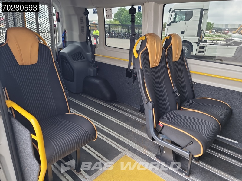 Minibús, Furgoneta de pasajeros Ford Transit 130pk Personenvervoer Luchtvering Taxi L3H2 Ramp Airco Cruise Parkeersensoren Euro6 Kombi Tourer 11m3 Airco Cruise control: foto 10