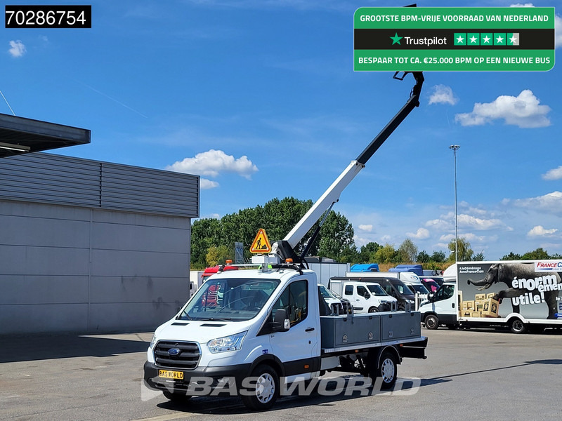Ford Transit 130pk Hoogwerker 11meter Werkhoogte Trekhaak Airco Cruise Euro6 Nacelle Arbeitsbühne 1Personen Trekhaak Cruise control - Furgoneta: foto 1 Ford Transit 130pk Hoogwerker 11meter Werkhoogte Trekhaak Airco Cruise Euro6 Nacelle Arbeitsbühne 1Personen Trekhaak Cruise control - Furgoneta: foto 1