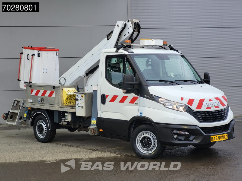 Iveco Daily 35S14 Hoogwerker 14meter werkhoogte 4xGestempeld 292 Arbeidsuren Airco Cruise Euro6 Hubarbeitsbühne France Elevateur 1Personen A - Furgoneta: foto 3 Iveco Daily 35S14 Hoogwerker 14meter werkhoogte 4xGestempeld 292 Arbeidsuren Airco Cruise Euro6 Hubarbeitsbühne France Elevateur 1Personen A - Furgoneta: foto 3