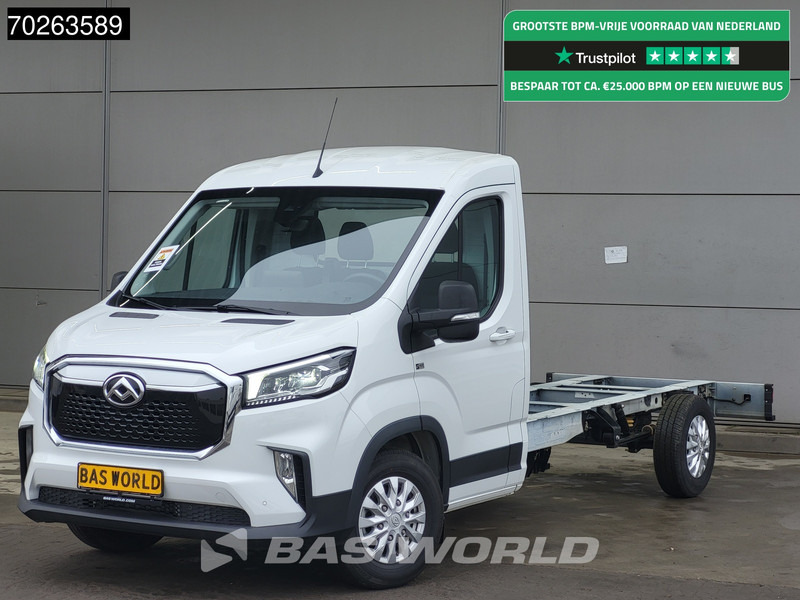 Maxus eDeliver 9 204PK 65kWh Elektrisch 140km WLTP Automaat Chassis Cabine L4 400cm WB Fahrgestell Airco - Furgoneta, Furgoneta eléctrica: foto 1 Maxus eDeliver 9 204PK 65kWh Elektrisch 140km WLTP Automaat Chassis Cabine L4 400cm WB Fahrgestell Airco - Furgoneta, Furgoneta eléctrica: foto 1