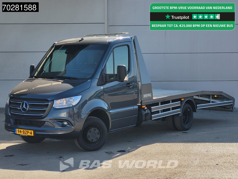 Mercedes-Benz Sprinter 519 3.0L V6 Autotransporter Oprijwagen Lier Trekhaak Navi Airco Cruise MBUX Euro6 Cartransporter Airco Trekhaak Cruise control - Furgoneta: foto 1 Mercedes-Benz Sprinter 519 3.0L V6 Autotransporter Oprijwagen Lier Trekhaak Navi Airco Cruise MBUX Euro6 Cartransporter Airco Trekhaak Cruise control - Furgoneta: foto 1