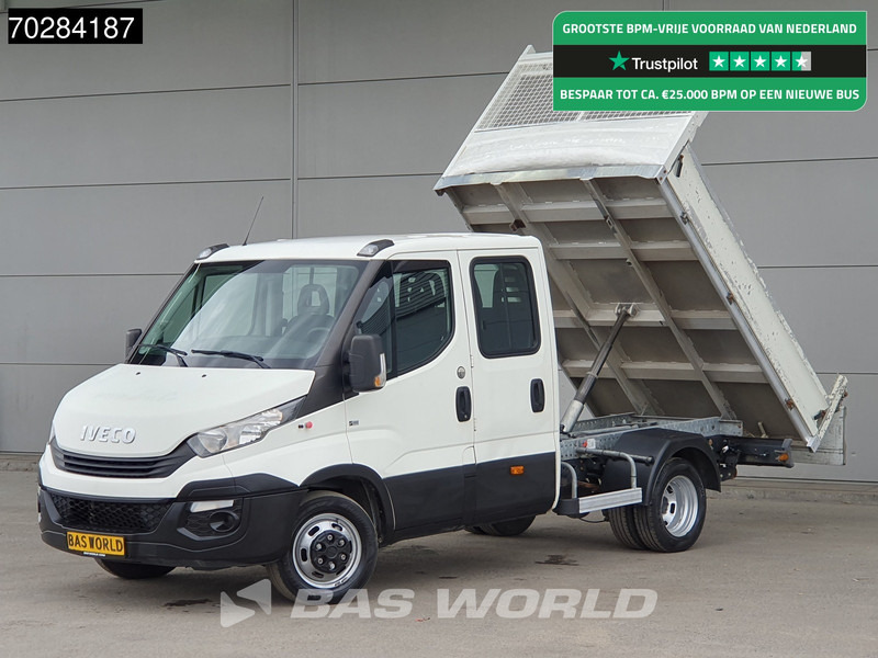 Iveco Daily 35C12 Kipper Dubbel Cabine Dubbellucht 3,5t Trekhaak Airco Cruise Euro6 Tipper Benne Kieper 2m3 Airco Trekhaak Cruise control - Furgoneta basculante: foto 1 Iveco Daily 35C12 Kipper Dubbel Cabine Dubbellucht 3,5t Trekhaak Airco Cruise Euro6 Tipper Benne Kieper 2m3 Airco Trekhaak Cruise control - Furgoneta basculante: foto 1