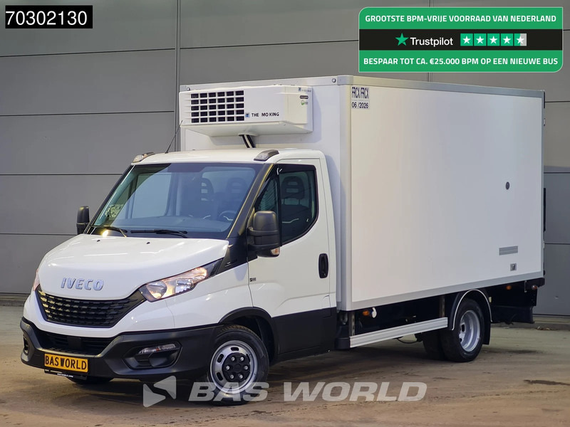 Iveco Daily 35C14 Bi-Temp Koelwagen Vriezer Zijdeur Achterdeuren Dubbellucht Thermo King V500 MAX 230v Stekker Euro6 Koel Koeler Koelwagen B - Furgoneta frigorifica: foto 1 Iveco Daily 35C14 Bi-Temp Koelwagen Vriezer Zijdeur Achterdeuren Dubbellucht Thermo King V500 MAX 230v Stekker Euro6 Koel Koeler Koelwagen B - Furgoneta frigorifica: foto 1