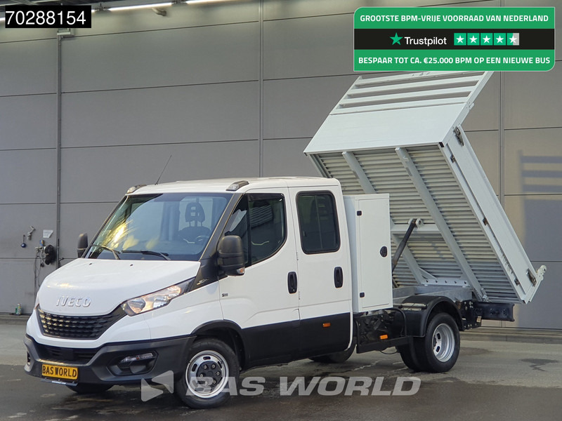 Iveco Daily 35C14 Kipper met Kist Dubbel Cabine Dubbellucht 3,5t Trekhaak Airco Cruise Euro6 Tipper Kieper Benne 2m3 Airco Trekhaak Cruise c - Furgoneta basculante: foto 1 Iveco Daily 35C14 Kipper met Kist Dubbel Cabine Dubbellucht 3,5t Trekhaak Airco Cruise Euro6 Tipper Kieper Benne 2m3 Airco Trekhaak Cruise c - Furgoneta basculante: foto 1