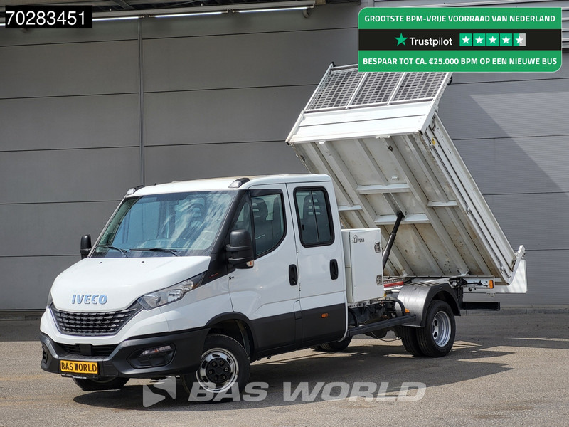 Iveco Daily 35C16 3.0L Kipper met Kist Dubbel Cabine Dubbellucht 3,5t Trekhaak Airco Cruise Euro6 Kieper Tipper Benne Airco Trekhaak Cruise - Furgoneta basculante: foto 1 Iveco Daily 35C16 3.0L Kipper met Kist Dubbel Cabine Dubbellucht 3,5t Trekhaak Airco Cruise Euro6 Kieper Tipper Benne Airco Trekhaak Cruise - Furgoneta basculante: foto 1