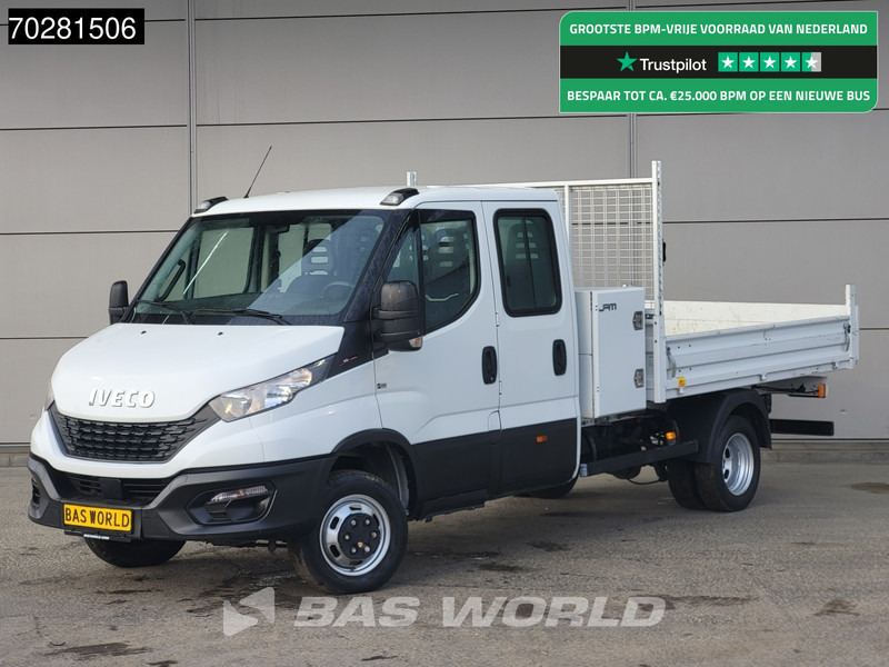 Furgoneta caja abierta Iveco Daily 35C16 3.0L Open Laadbak Dubbel Cabine met Kist 3,5t trekhaak Dubbellucht Airco Cruise Pritsche Pickup Open Box Airco Dubbel cabi: foto 1