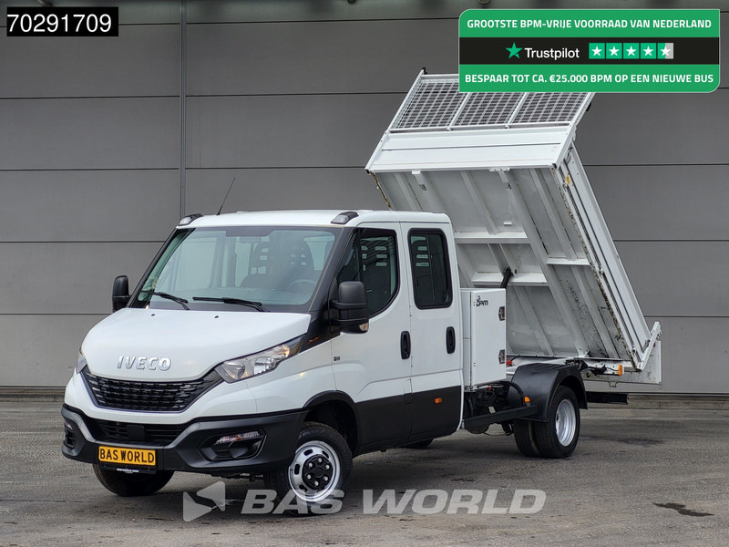 Iveco Daily 35C16 3.0L Open Laadbak met Kist Dubbel Cabine 3,5t Trekhaak Airco Cruise Euro6 Pritsche Pickup Open Box 2m3 Airco Trekhaak Crui - Furgoneta caja abierta: foto 1 Iveco Daily 35C16 3.0L Open Laadbak met Kist Dubbel Cabine 3,5t Trekhaak Airco Cruise Euro6 Pritsche Pickup Open Box 2m3 Airco Trekhaak Crui - Furgoneta caja abierta: foto 1