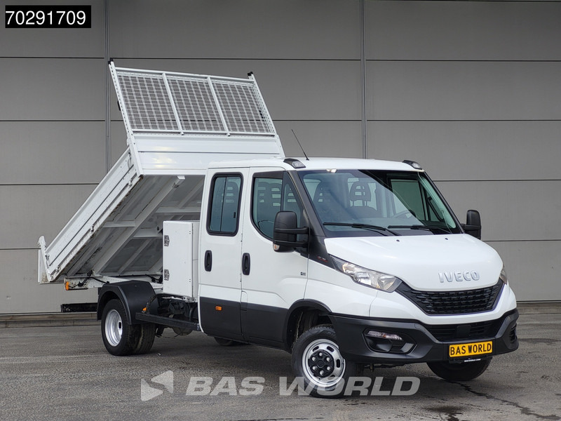 Iveco Daily 35C16 3.0L Open Laadbak met Kist Dubbel Cabine 3,5t Trekhaak Airco Cruise Euro6 Pritsche Pickup Open Box 2m3 Airco Trekhaak Crui - Furgoneta caja abierta: foto 3 Iveco Daily 35C16 3.0L Open Laadbak met Kist Dubbel Cabine 3,5t Trekhaak Airco Cruise Euro6 Pritsche Pickup Open Box 2m3 Airco Trekhaak Crui - Furgoneta caja abierta: foto 3