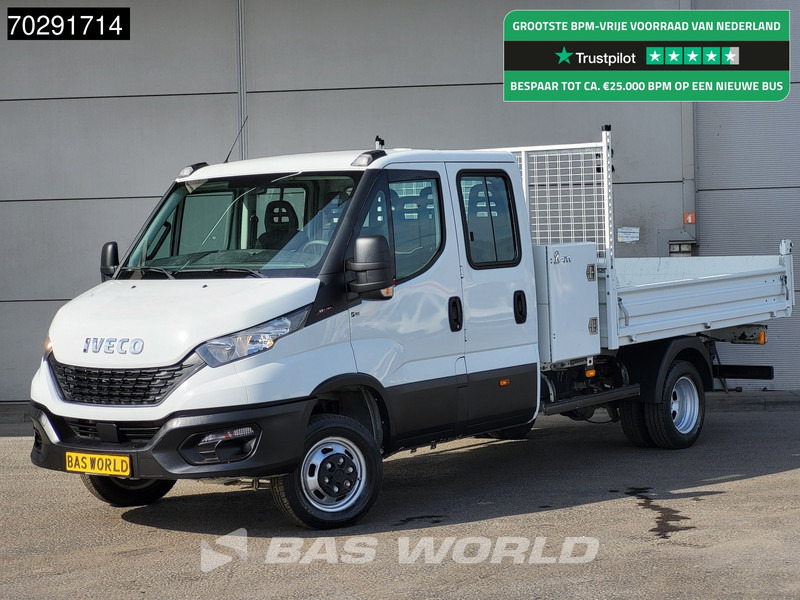 Iveco Daily 35C16 3.0L Open Laadbak met Kist Dubbel Cabine 3,5t Trekhaak Navi Airco Cruise Camera Euro6 Pritsche Pickup Open Box 2m3 Airco C - Furgoneta caja abierta: foto 1 Iveco Daily 35C16 3.0L Open Laadbak met Kist Dubbel Cabine 3,5t Trekhaak Navi Airco Cruise Camera Euro6 Pritsche Pickup Open Box 2m3 Airco C - Furgoneta caja abierta: foto 1