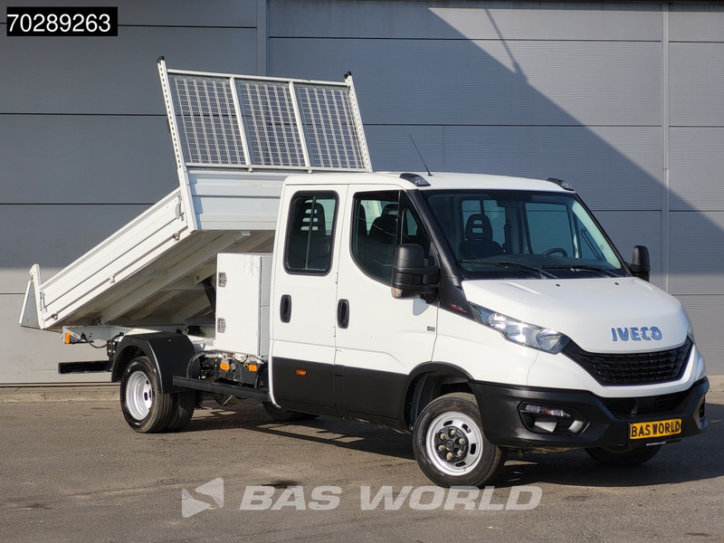 Furgoneta caja abierta Iveco Daily 35C16 3.0L Open Laadbak met Kist Dubbel Cabine Dubbellucht 3,5t Trekhaak Navi Airco Cruise Camera Euro6 Pritsche Pickup Open Box: foto 6