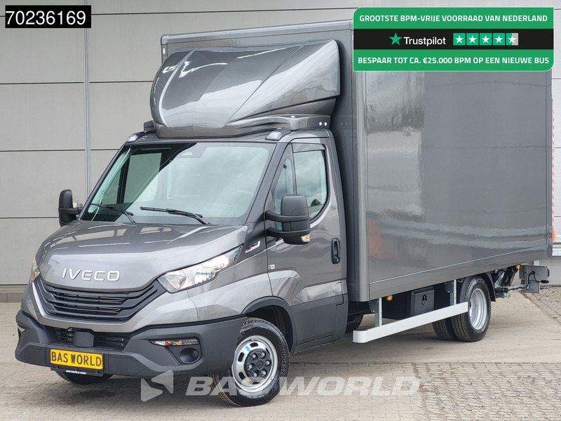 Iveco Daily 35C18 2025 MODEL Automaat 1000kg Laadklep ACC Navi Airco Zijdeur Bakwagen Meubelbak Koffer 21m3 Airco - Furgoneta caja cerrada: foto 1 Iveco Daily 35C18 2025 MODEL Automaat 1000kg Laadklep ACC Navi Airco Zijdeur Bakwagen Meubelbak Koffer 21m3 Airco - Furgoneta caja cerrada: foto 1